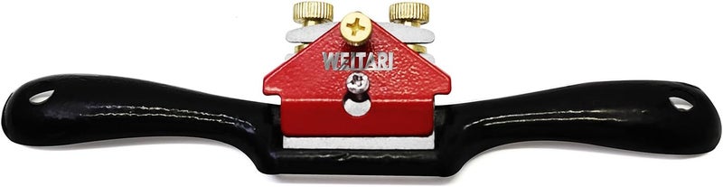 WEITARI 9 Inch Hand Planer Cutting Edge Woodworking Planer,Adjustable Screw Spoke Shave Wood Working Hand Tool - Image 1